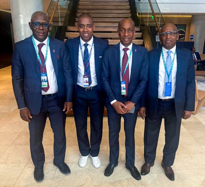 Délégation de la Guinée au 75ème Congrès de la Fédération.