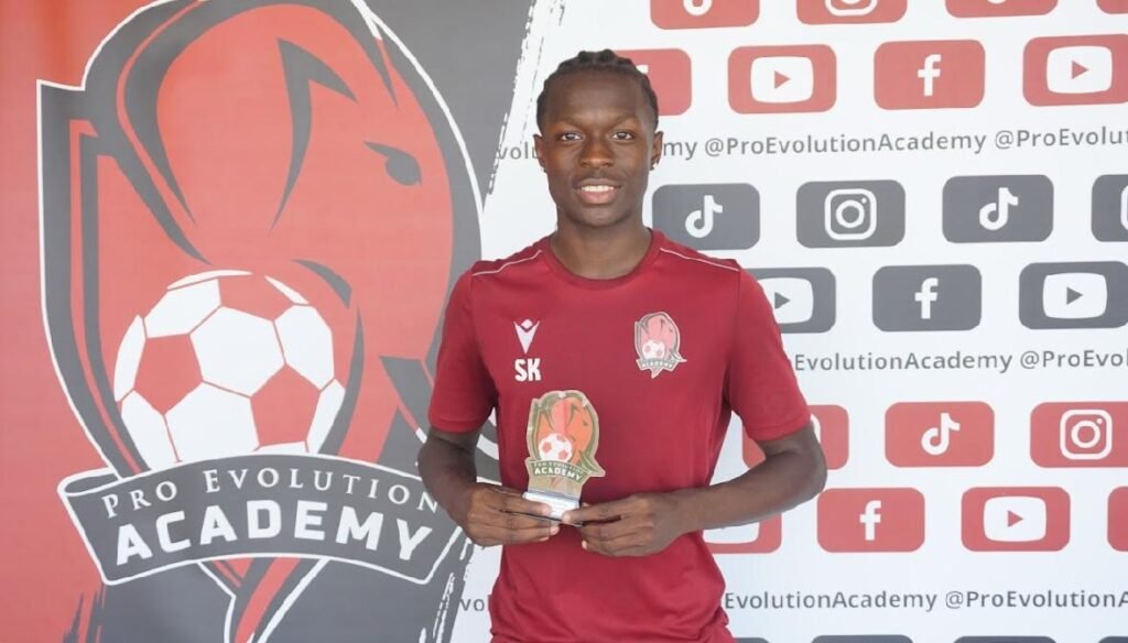 Football/Pro Evolution Academy : Sékou Fantamady Camara sacré meilleur joueur du mois