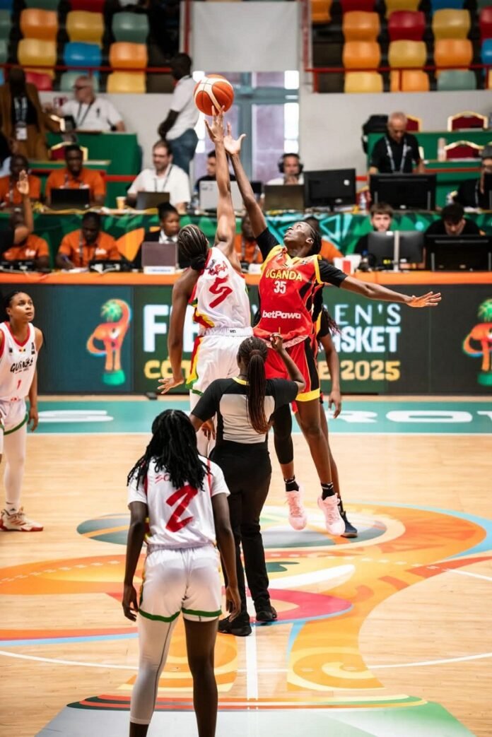 L'Ouganda inflige une défaite amère à la Guinée (Afrobasketball Féminin 2025)