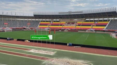 les supporters du Syli lancent le spectacle – Africa Guinee