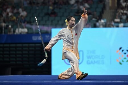 Première médaille d’or chinoise aux Jeux Mondiaux de Chengdu : Lu Zhuoling brille en Tai Chi