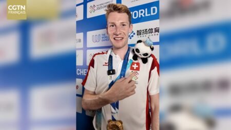 Le Suisse Riccardo Rancan, premier médaillé d’or des Jeux Mondiaux 2025, partage son ressenti