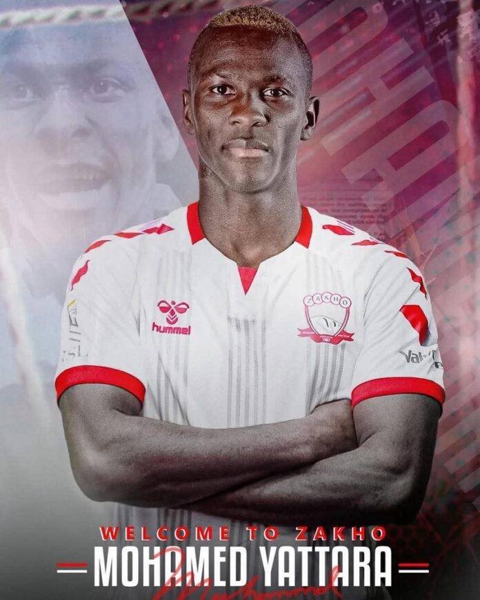 Mohamed Lamine Yattara signe en Irak