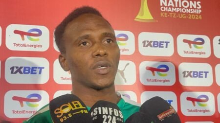 Moussa Moïse Camara, attaquant du Syli s’exprime… – Africa Guinee