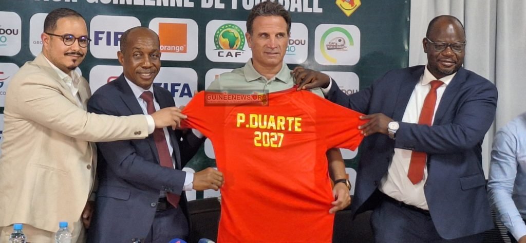 Paulo Duarté signe pour 2 ans avec le Syli :  voici les raisons et les critères de son choix Paulo Duarté signe pour 2 ans avec le Syli :  voici les raisons et les critères de son choix