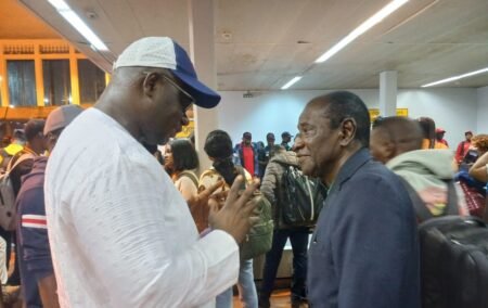 Le ministre Bogola accueille la délégation guinéenne de retour de Kampala : ‘’Nous sommes une grande nation…sans appareil, c’était difficile’’