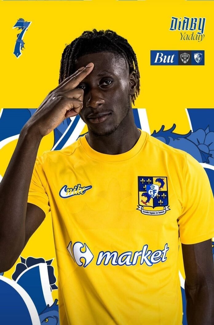 Yadaly Diaby ouvre son compteur avec Grenoble face à Saint-Étienne