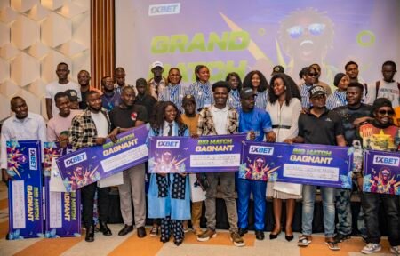 Gros gains et réjouissances : 1xBet a organisé la cérémonie Grand Match à Conakry Gros gains et réjouissances : 1xBet a organisé la cérémonie Grand Match à Conakry