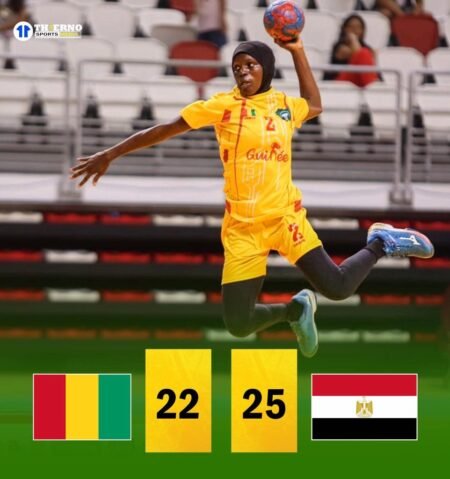 Handball U19 : la Guinée s’incline en finale face à l’Égypte 22-25 et termine vice-championne d’Afrique