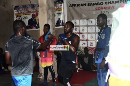 Open International de Sambo : l’équipe guinéenne vers les derniers réglages avant la compétition au Cameroun