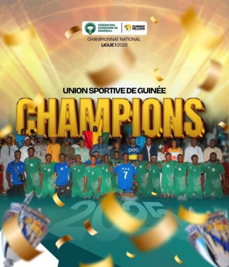 Handball/Ligue 1 Guinée-Millions : l’USG sacrée championne de Guinée 2025 !